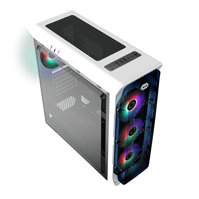 GAMEMAX Starlight FRGB White GAMING CASE GAMEMAX Starlight FRGB White GAMING CASE